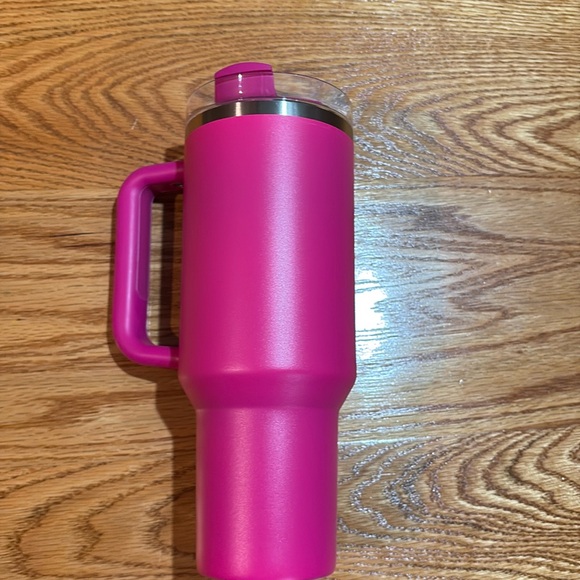 Hot Pink Stanley Used- no straw - Picture 1 of 6